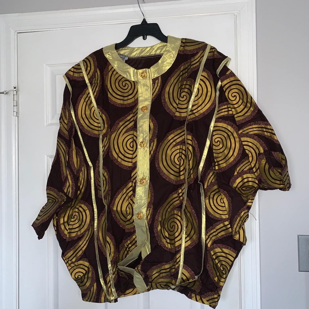 2 Piece African Village skirt set
